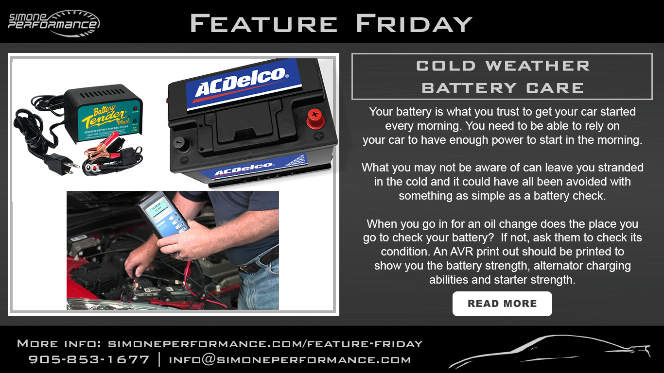 how to maintain car battery in cold weather